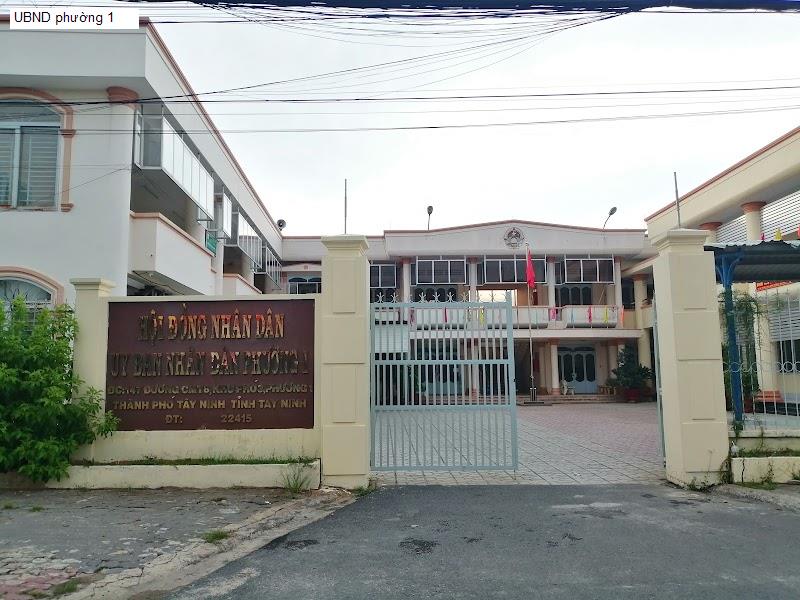 UBND phường 1