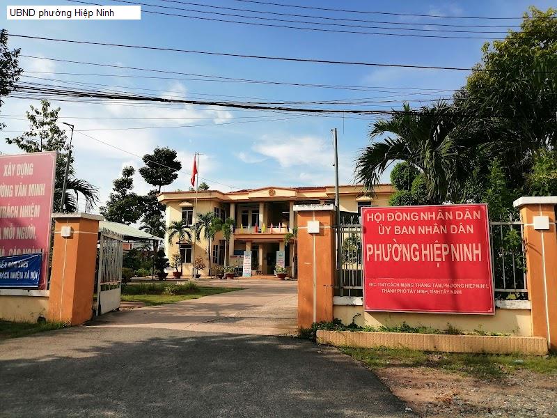 UBND phường Hiệp Ninh