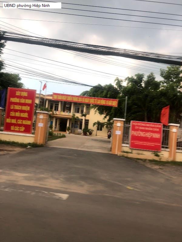 UBND phường Hiệp Ninh