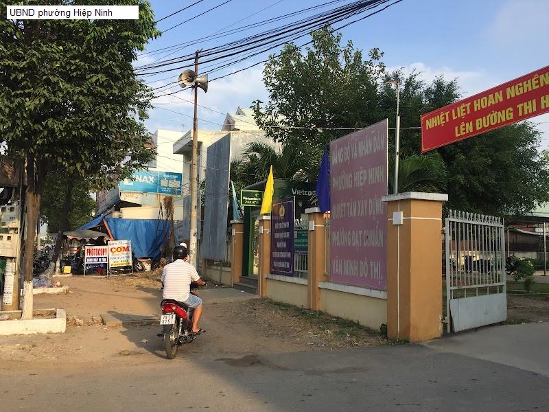 UBND phường Hiệp Ninh