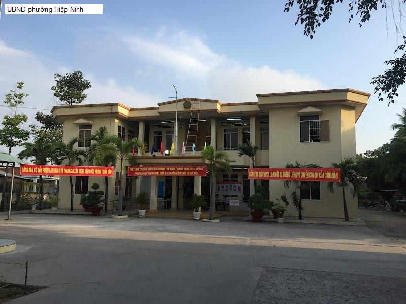 UBND phường Hiệp Ninh