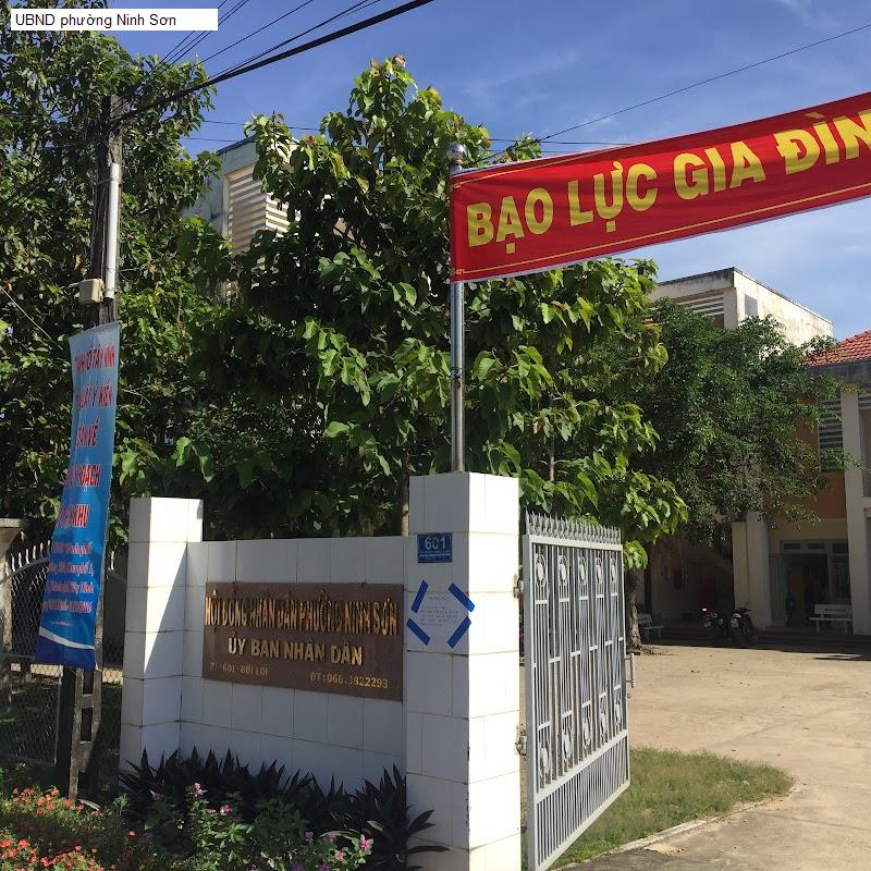 UBND phường Ninh Sơn