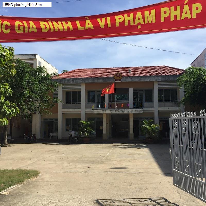 UBND phường Ninh Sơn