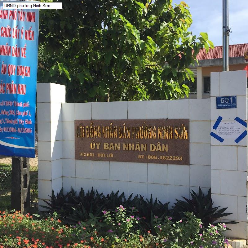 UBND phường Ninh Sơn