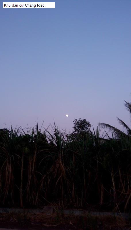 Khu dân cư Chàng Riệc