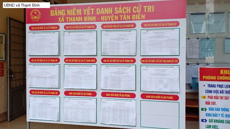 UBND xã Thạnh Bình