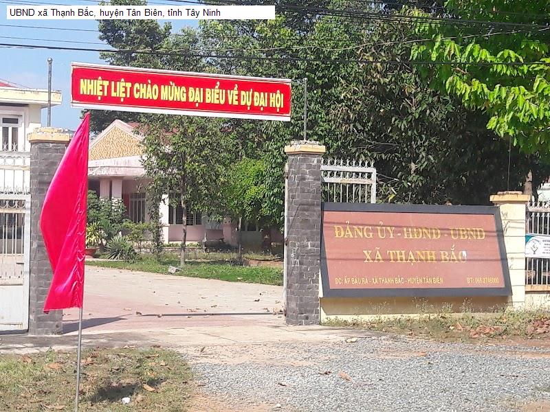 UBND xã Thạnh Bắc, huyện Tân Biên, tỉnh Tây Ninh