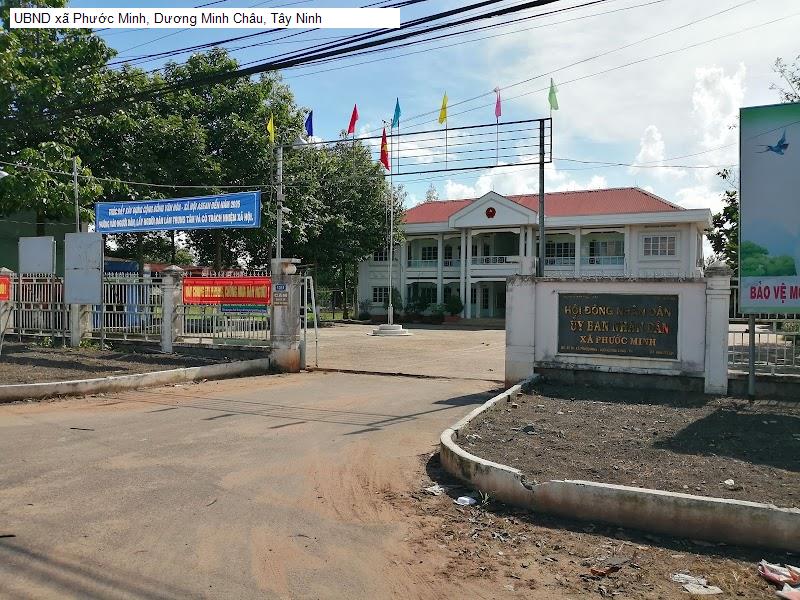 UBND xã Phước Minh, Dương Minh Châu, Tây Ninh