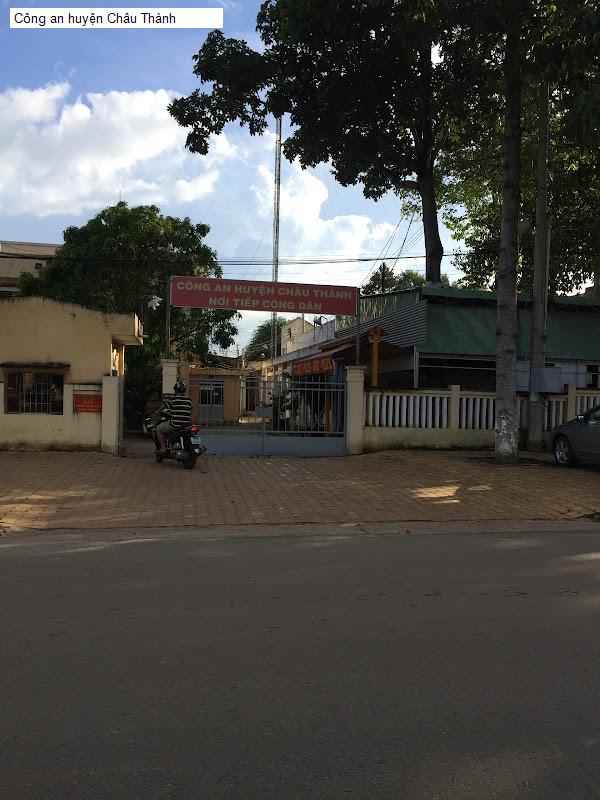 Công an huyện Châu Thành