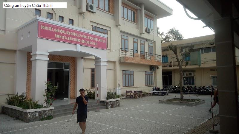 Công an huyện Châu Thành