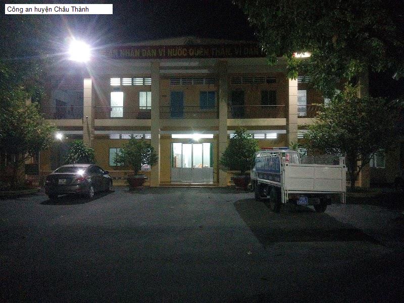 Công an huyện Châu Thành
