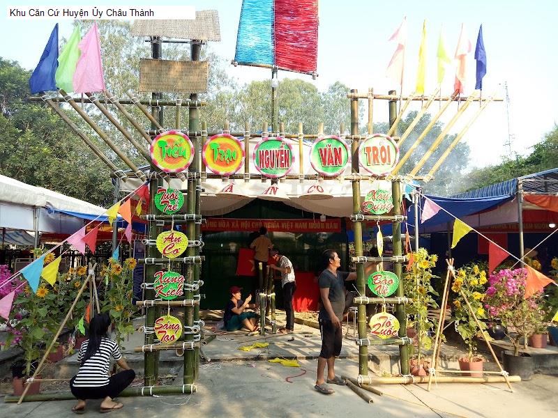 Khu Căn Cứ Huyện Ủy Châu Thành