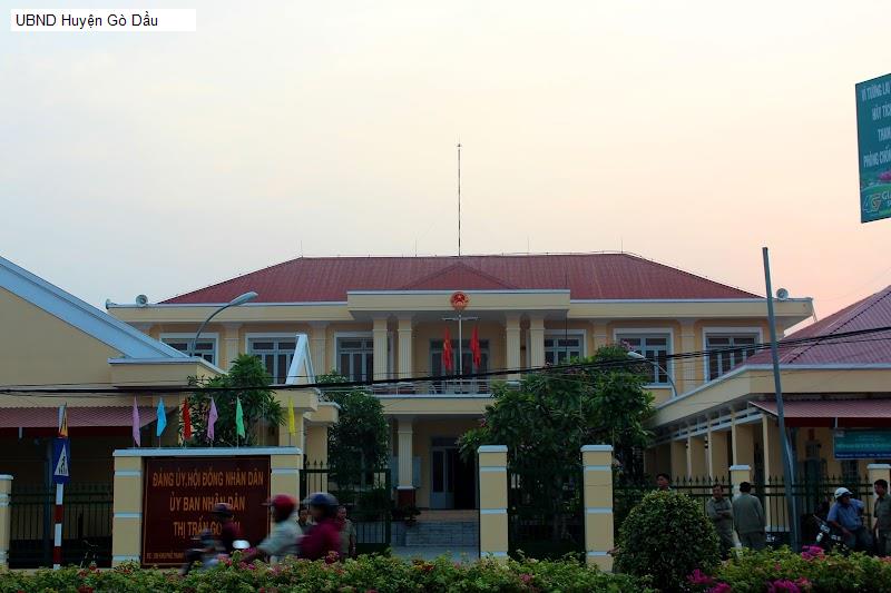 UBND Huyện Gò Dầu