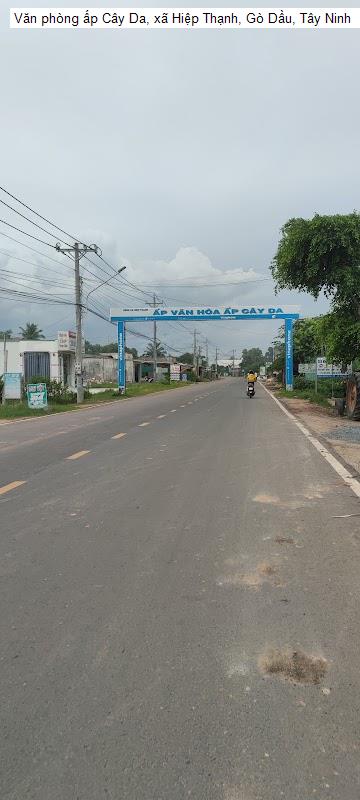 Văn phòng ấp Cây Da, xã Hiệp Thạnh, Gò Dầu, Tây Ninh