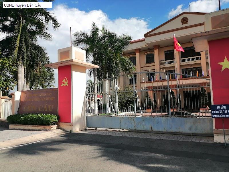 UBND huyện Bến Cầu