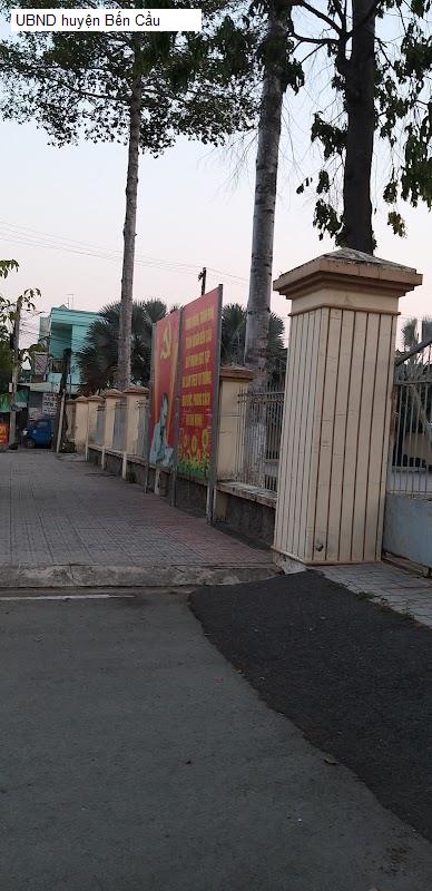 UBND huyện Bến Cầu