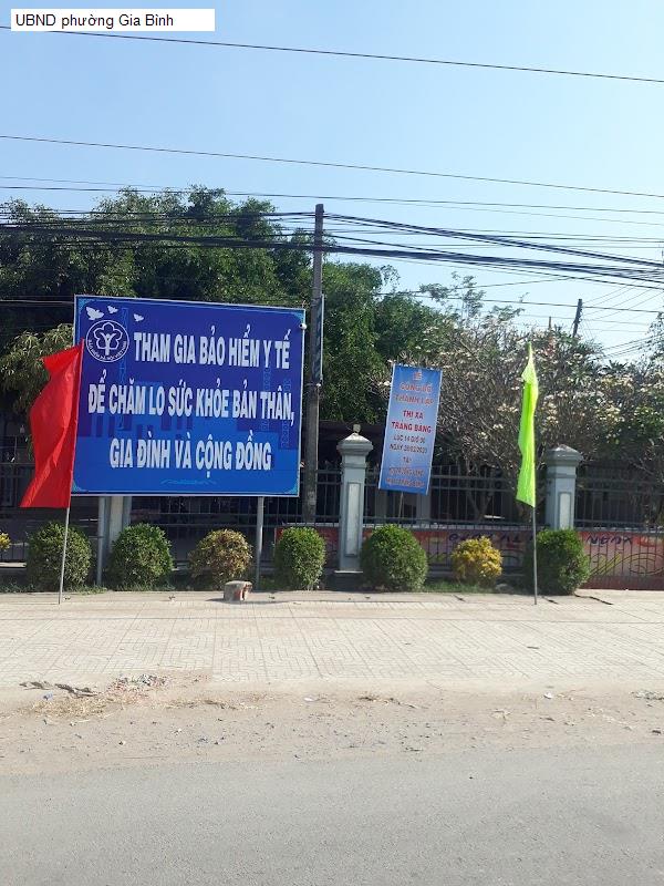 UBND phường Gia Bình