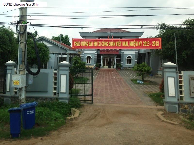 UBND phường Gia Bình