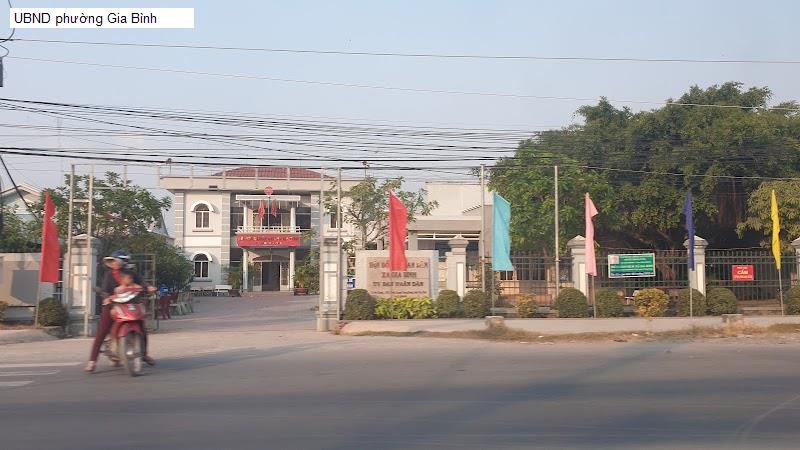 UBND phường Gia Bình