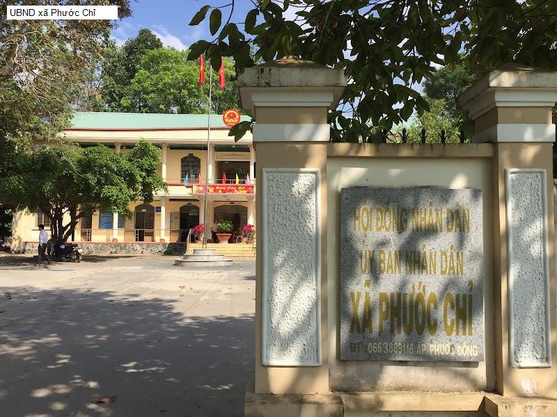 UBND xã Phước Chỉ
