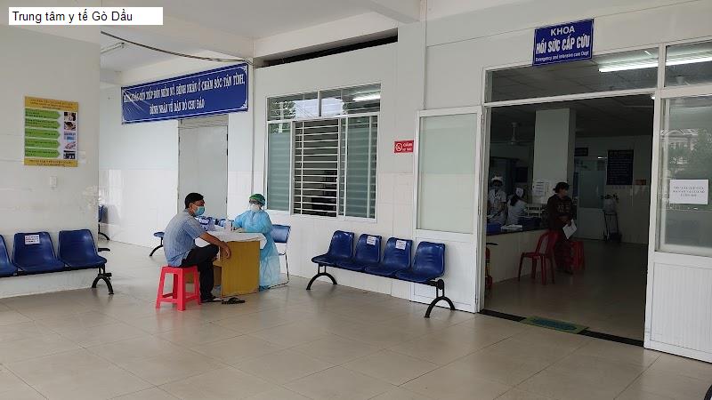 Trung tâm y tế Gò Dầu