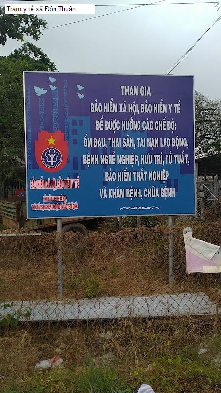 Trạm y tế xã Đôn Thuận