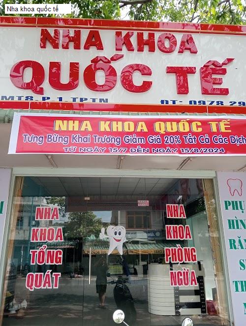 Nha khoa quốc tế